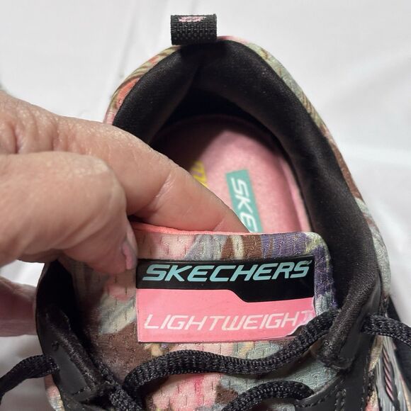 Skechers Women's Flex Appeal Floral Bloom 12061 Casual Comfort Sneaker Size 7.5 - Picture 11 of 11